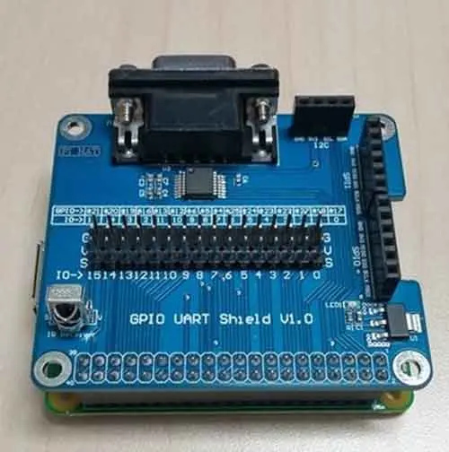 GPIO последовательный Порты и разъёмы Плата расширения UART щит для Raspberry Pi 2b/b + |