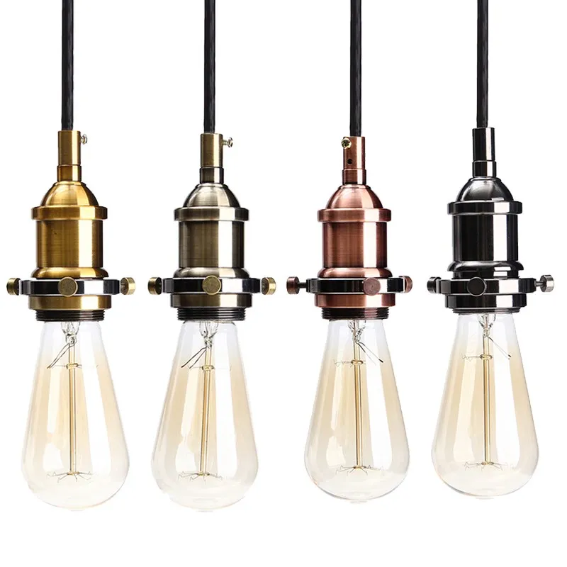 New Lamp Base E27 Vintage Retro Ceiling Rose Lamp Loft Metal Braided Fabric Flex Pendant Light Fitting Socket Holder Light
New Lamp Base E27 Vintage Retro Ceiling Rose Lamp Loft Metal Braided Fabric Flex Pendant Light Fitting Socket Holder Light