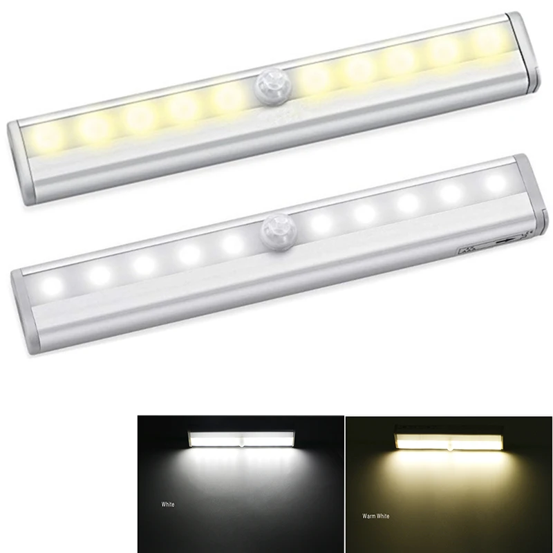 High Bright 10 LED IR Infrared Motion Detector Wireless Sensor Lighting Closet Night Lamp Cabinet Wardrobe Night Light
High Bright 10 LED IR Infrared Motion Detector Wireless Sensor Lighting Closet Night Lamp Cabinet Wardrobe Night Light