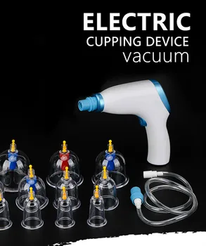 Electric Vacuum Chinese Suction Cupping Therapy Lymph Drainage Pain Relief Massage Anti Cellulite Cupping Device 12/24 pcs Set
Electric Vacuum Chinese Suction Cupping Therapy Lymph Drainage Pain Relief Massage Anti Cellulite Cupping Device 12/24 pcs Set