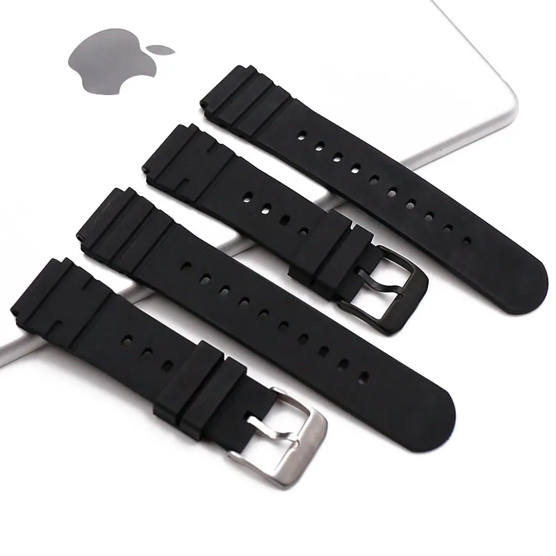 

Pin buckle rubber strap men's watch accessories for Luminox Luminos 3000 3001 3100 3900 sports waterproof watch strap watch band