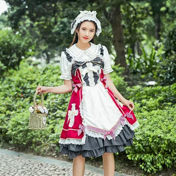 Free New Real Shipping 2019 Japanese Soft Sister Cross Lolita Dress Lace Stripe 0806 Bow
Free New Real Shipping 2019 Japanese Soft Sister Cross Lolita Dress Lace Stripe 0806 Bow