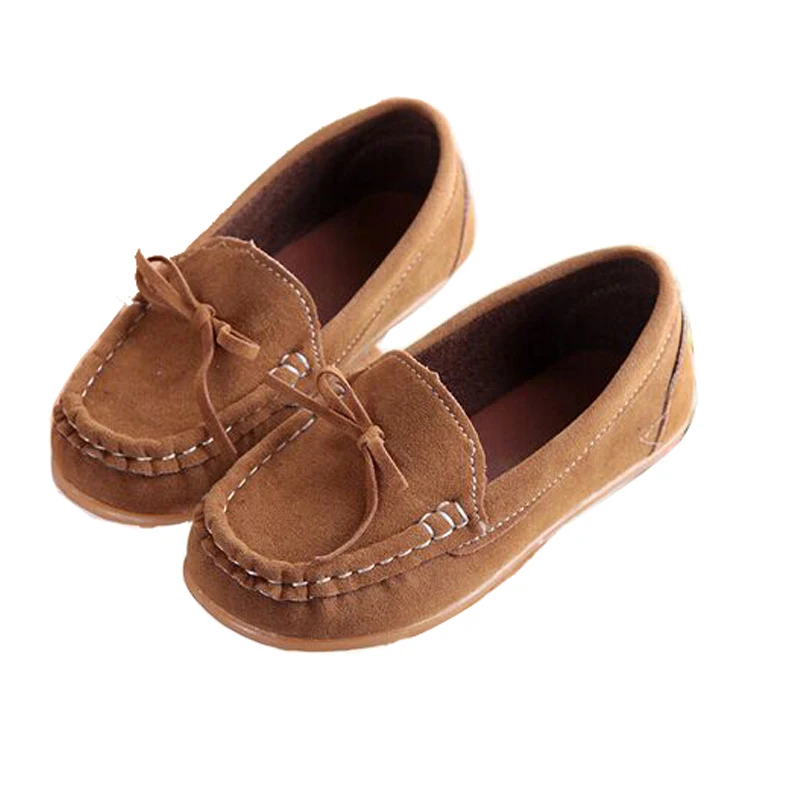 Image New 2015 autumn children shoes girls shoes cute butterfly knot slip on loafers breathable girls sneakers fashion flat kids shoes