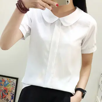 2019 Korean Fashion Cute Ruffles Women Shirts Lady White Shirts O-Neck Short/Long Sleeve Blouse Shirt Female Blusa Women Tops
2019 Korean Fashion Cute Ruffles Women Shirts Lady White Shirts O-Neck Short/Long Sleeve Blouse Shirt Female Blusa Women Tops