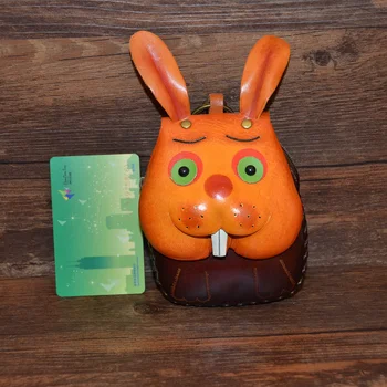 Genuine leather key bag handmade coin bag cartoon animal leather purse female Mini wallet
Genuine leather key bag handmade coin bag cartoon animal leather purse female Mini wallet