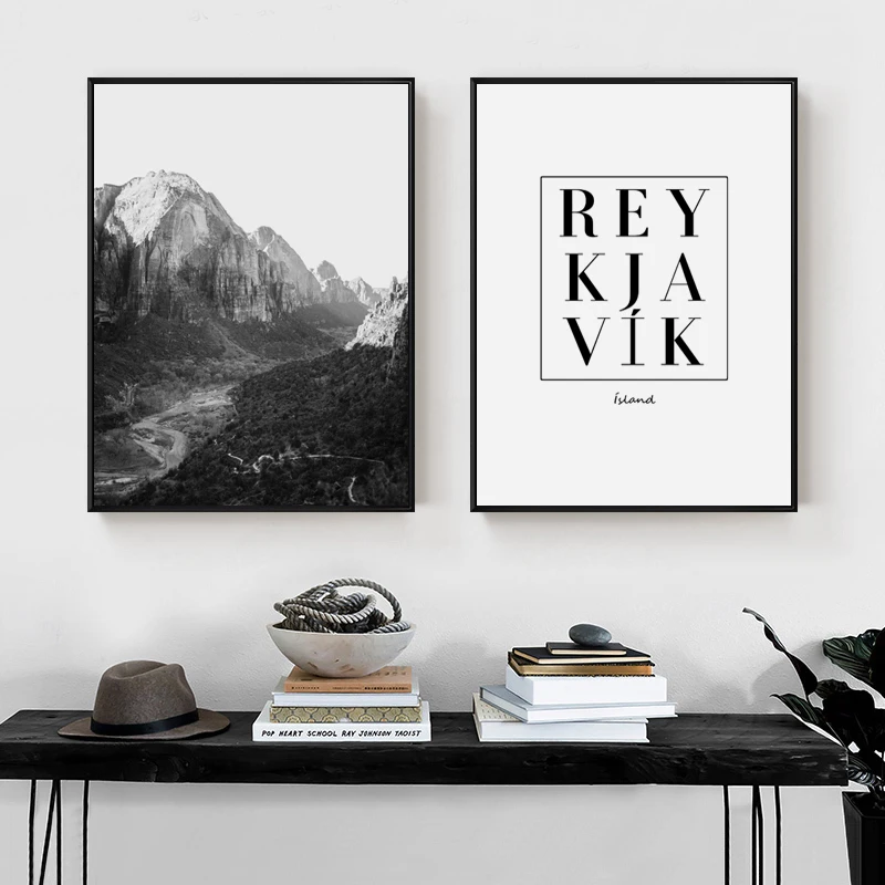 ZeroC Posters And Prints REYKJAVIK Iceland Wall Art Canvas Painting Mountain Wall Pictures For Living Room Nordic Decoration
ZeroC Posters And Prints REYKJAVIK Iceland Wall Art Canvas Painting Mountain Wall Pictures For Living Room Nordic Decoration