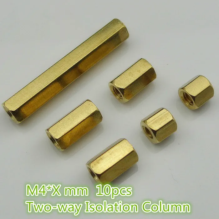 10PCS YT484 M4*Xmm Two-Way Copper Column Flat Copper Column The Hollow Copper Column Hexagonal Copper Stud
10PCS YT484 M4*Xmm Two-Way Copper Column Flat Copper Column The Hollow Copper Column Hexagonal Copper Stud