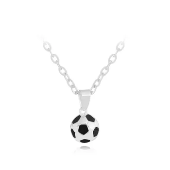Popular silver gold 2 colors 3D world cup football Pendant Necklace wholesale Hot stylish unisex sport lovers Necklace Jewelry
Popular silver gold 2 colors 3D world cup football Pendant Necklace wholesale Hot stylish unisex sport lovers Necklace Jewelry