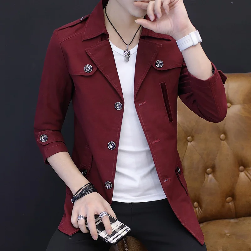 Fashion Mens Casual Jacket Lapel Collar Single Breasted Business Casual Coat Cotton Thin Outwear Size M-4XL L30
Fashion Mens Casual Jacket Lapel Collar Single Breasted Business Casual Coat Cotton Thin Outwear Size M-4XL L30