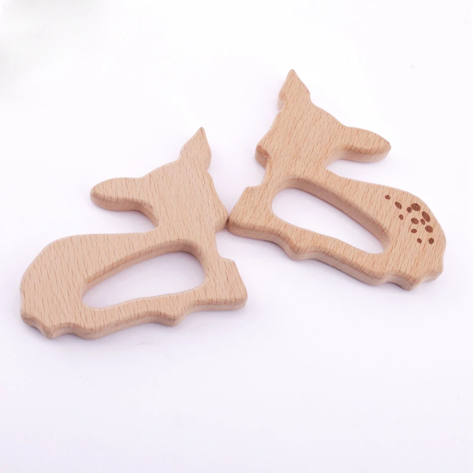 10pc Customizable Animal Deer Beech Wood Teething Eco-Friendly Non-toxic Making Baby Teether Necklace Dummy Chain Teethers
10pc Customizable Animal Deer Beech Wood Teething Eco-Friendly Non-toxic Making Baby Teether Necklace Dummy Chain Teethers