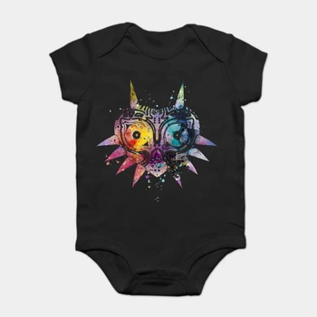 Baby Onesie Baby Bodysuits kid t shirt Printed Cotton Short-Sleeve Majoras Mask
Baby Onesie Baby Bodysuits kid t shirt Printed Cotton Short-Sleeve Majoras Mask