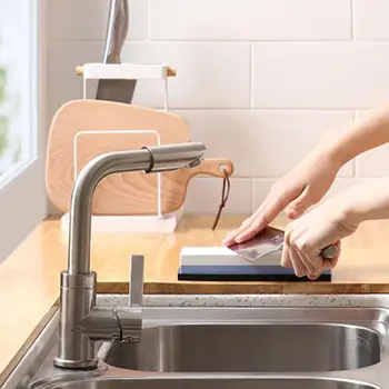 New Arrival Kitchen Knife Sharpener Stone Double Side White Corundum Whetstone Grindstone Japanese Sharpening Tool Bamboo Base
New Arrival Kitchen Knife Sharpener Stone Double Side White Corundum Whetstone Grindstone Japanese Sharpening Tool Bamboo Base