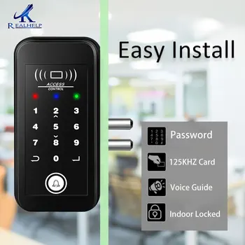 2000users Door lock Storefront Lock for Aluminum Glass Door RFID Card recognize Digital Lock Professional Remote control lock
2000users Door lock Storefront Lock for Aluminum Glass Door RFID Card recognize Digital Lock Professional Remote control lock
