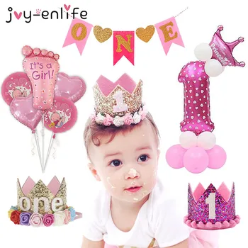 JOY-ENLIFE 1 Year Birthday Party Decoration Kid Princess Crown 1st Birthday Party First Birthday Boy Girl 1 Birthday Baby Shower
JOY-ENLIFE 1 Year Birthday Party Decoration Kid Princess Crown 1st Birthday Party First Birthday Boy Girl 1 Birthday Baby Shower