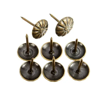 MTGATHER 100pcs Antique Brass Upholstery Nail Jewelry Gift Wine Case Box Sofa Decorative Tack Stud Pushpin Doornail Hardware
MTGATHER 100pcs Antique Brass Upholstery Nail Jewelry Gift Wine Case Box Sofa Decorative Tack Stud Pushpin Doornail Hardware