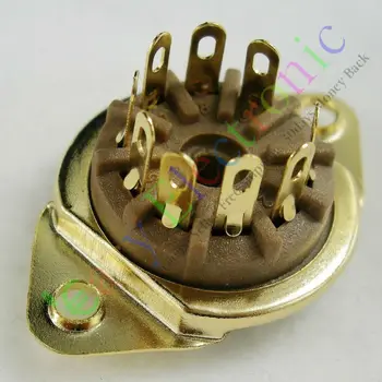 Wholesale and retail 8pc 9pin Bakelite vacuum tube socket valve base 12AX7 12AU7 ECC83 6N11 audio amp free shipping
Wholesale and retail 8pc 9pin Bakelite vacuum tube socket valve base 12AX7 12AU7 ECC83 6N11 audio amp free shipping