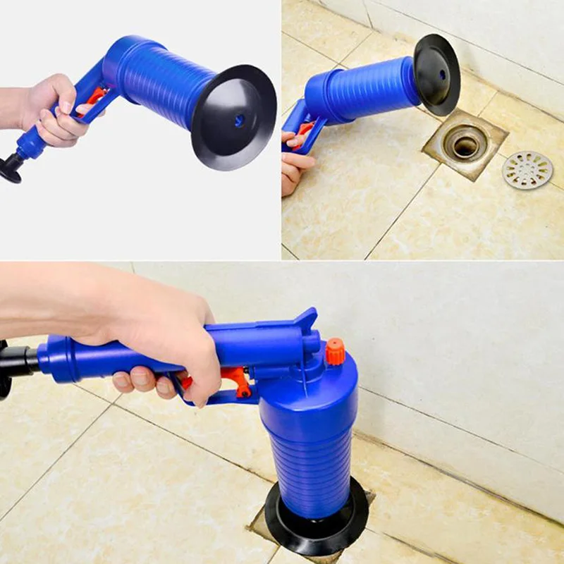 Toilet Dredge Plug Air Pressure Drain Cleaner Sewer Cleaning Brush Kitchen Bathroom Toilet Dredge Plunger
Toilet Dredge Plug Air Pressure Drain Cleaner Sewer Cleaning Brush Kitchen Bathroom Toilet Dredge Plunger