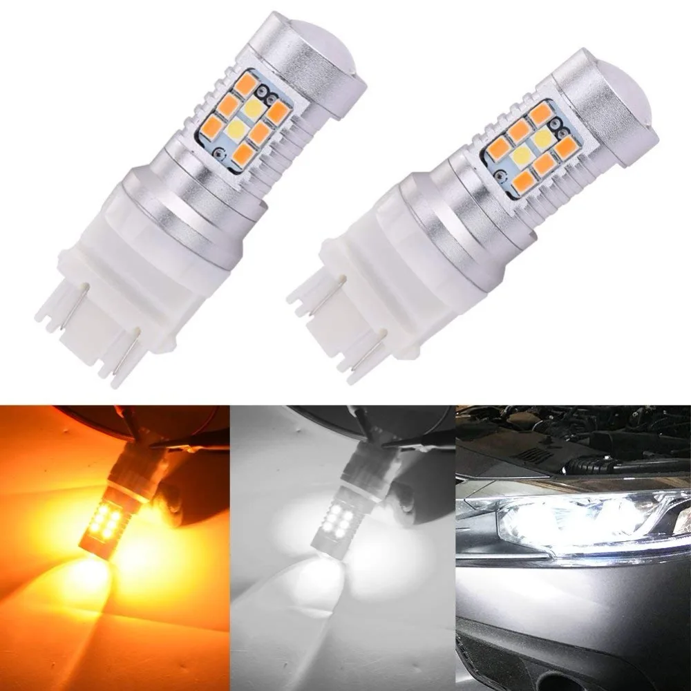 2pcs 1157/BAY15D 3157 7443 Led Bulbs Brake Turn Signal Light Super Bright Amber/White Dual Color Switchback Led With Lens
2pcs 1157/BAY15D 3157 7443 Led Bulbs Brake Turn Signal Light Super Bright Amber/White Dual Color Switchback Led With Lens