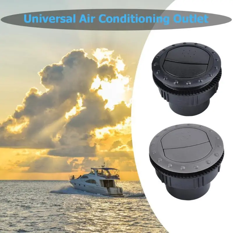 irene inevent 60mm Car RV ATV A//C Air Conditioning Vent air Vent Outlet Rotating Outlet Tab Clip Rotating Interior Round Ceiling