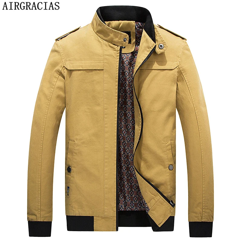 AIRGRACIAS Winter Bomber Jacket Men 100% Cotton Jacket Male Clothes Jackets Mens Jacket Coat Brand Clothing Outerwear Size 4XL
AIRGRACIAS Winter Bomber Jacket Men 100% Cotton Jacket Male Clothes Jackets Mens Jacket Coat Brand Clothing Outerwear Size 4XL