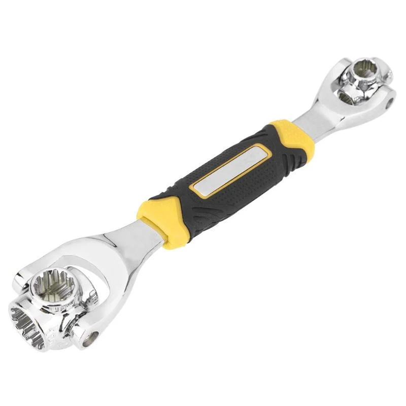 Top 48 in 1 Tiger Wrench Wrench Tools Socket Works with Spline Bolts Torx 360 Degree 6-Point Hexagons Socket Car Repair Tools
Top 48 in 1 Tiger Wrench Wrench Tools Socket Works with Spline Bolts Torx 360 Degree 6-Point Hexagons Socket Car Repair Tools
