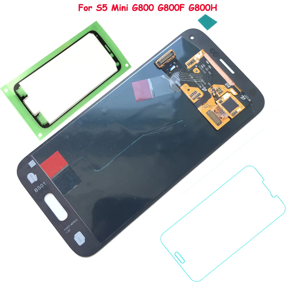 FIX2SAILING 100% Tested Working AMOLED LCD Display Touch Screen Assembly For Samsung Galaxy S5 Mini G800 G800F G800H
FIX2SAILING 100% Tested Working AMOLED LCD Display Touch Screen Assembly For Samsung Galaxy S5 Mini G800 G800F G800H