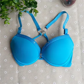 Foreign trade single sexy deep V thin mold cup thin section features adjustable light front zipper Body beauty back bra
Foreign trade single sexy deep V thin mold cup thin section features adjustable light front zipper Body beauty back bra