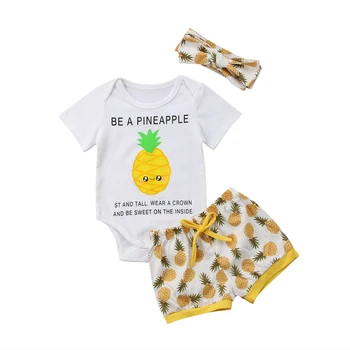 new fashion Newborn Baby Boy Girl Summer T-shirt Romper and Short Pants Headbands 3PCS Outfits simple and generous summer CH
new fashion Newborn Baby Boy Girl Summer T-shirt Romper and Short Pants Headbands 3PCS Outfits simple and generous summer CH
