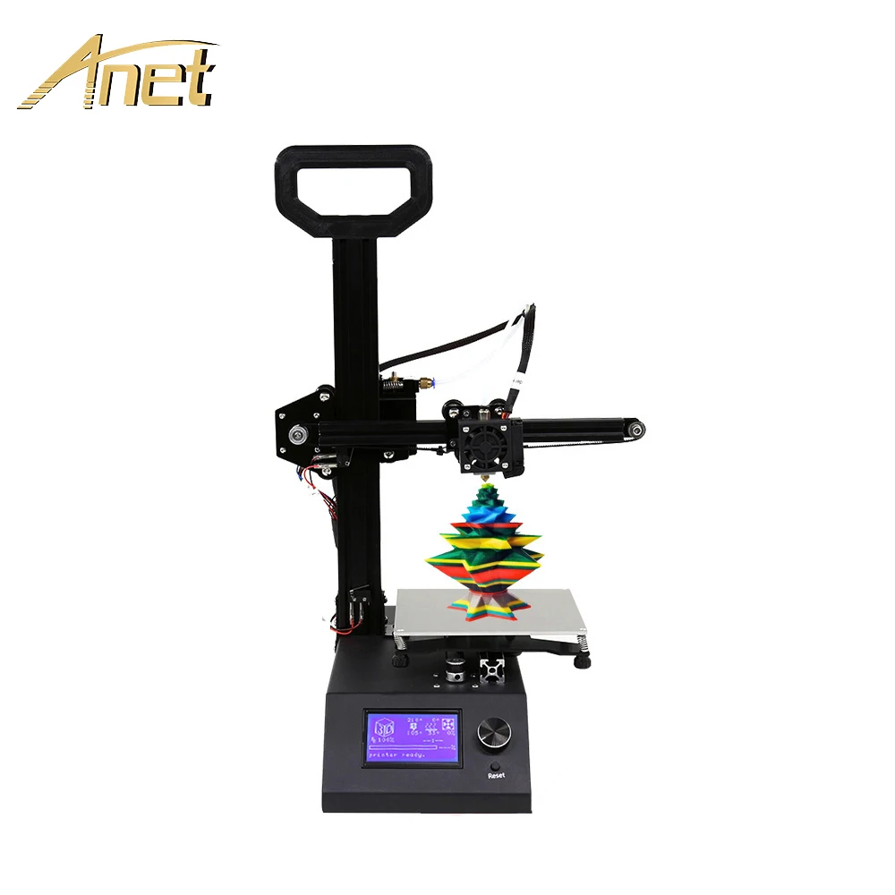 

Anet A9 3D Printer High Precision Portable Imprimante 3D DIY Kit Easy Assemble with Metal Plate+ Aluminum Frame with filament
