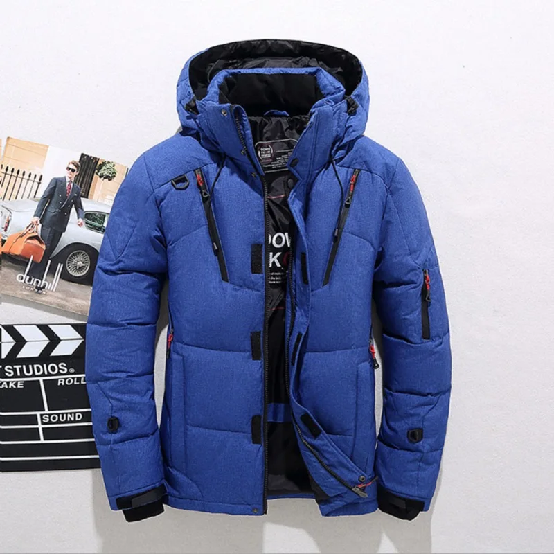 High quality white duck down jacket men hat detachable thick keep warm men's winter jacket winter coat men doudoune hiver homme
High quality white duck down jacket men hat detachable thick keep warm men's winter jacket winter coat men doudoune hiver homme