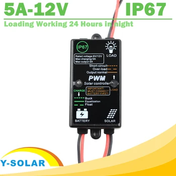 Waterproof Solar Charge and Discharge Controller 5A 12V Load Working for 24 Hours
Waterproof Solar Charge and Discharge Controller 5A 12V Load Working for 24 Hours