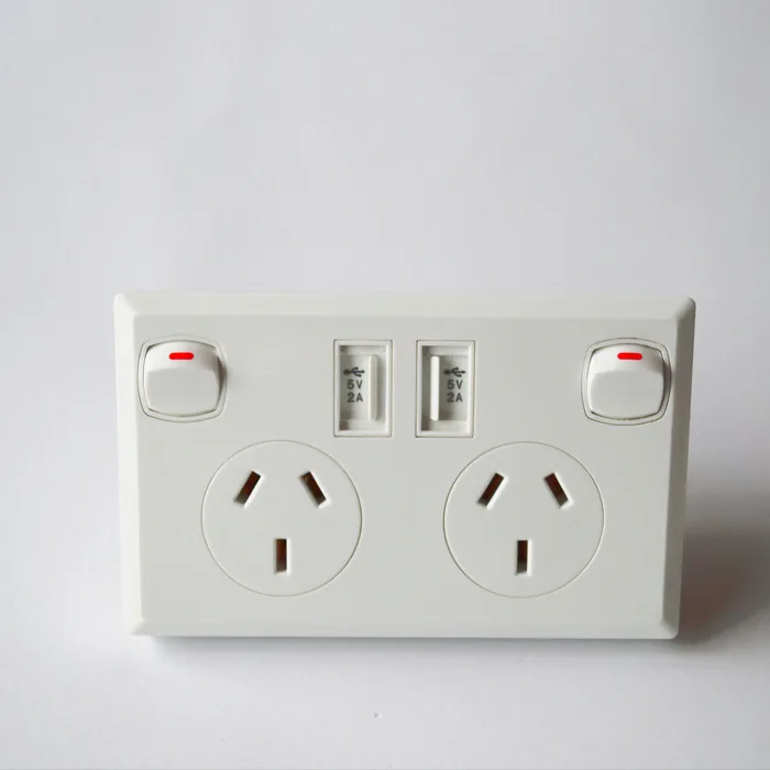Настенное зарядное устройство с 2 USB-портами ма | Электроника