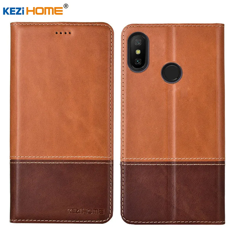 Case for Xiaomi Redmi 6 /6 Pro KEZiHOME Double Colors Genuine Leather Flip wallet Cover for Redmi 6A Phone cases
Case for Xiaomi Redmi 6 /6 Pro KEZiHOME Double Colors Genuine Leather Flip wallet Cover for Redmi 6A Phone cases