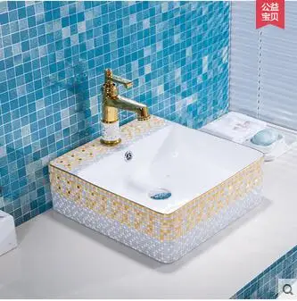 Golden lavabo square stage basin bathroom basin basin engineering practical art basin ceramic durable wash basin
Golden lavabo square stage basin bathroom basin basin engineering practical art basin ceramic durable wash basin