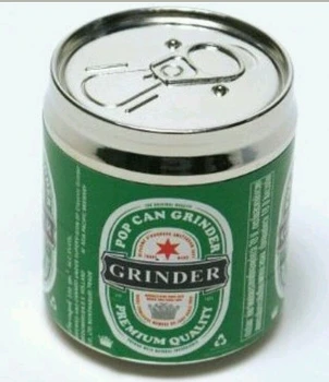 New high Quality Metal POP Can Grinder 4 parts 3" height Beer can herb grinder crusher hand muller
New high Quality Metal POP Can Grinder 4 parts 3" height Beer can herb grinder crusher hand muller