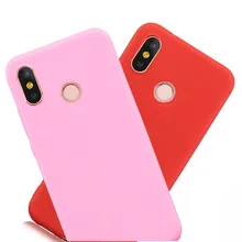 Candy Macaron Color Cases For Xiaomi Redmi 6 Pro 6A 4X 4A 5A 5 Plus 6 S2 Note 4X 5A 5 Pro S2 5X A1 A2 6X 8 SE mix 2s max 2 3(China)