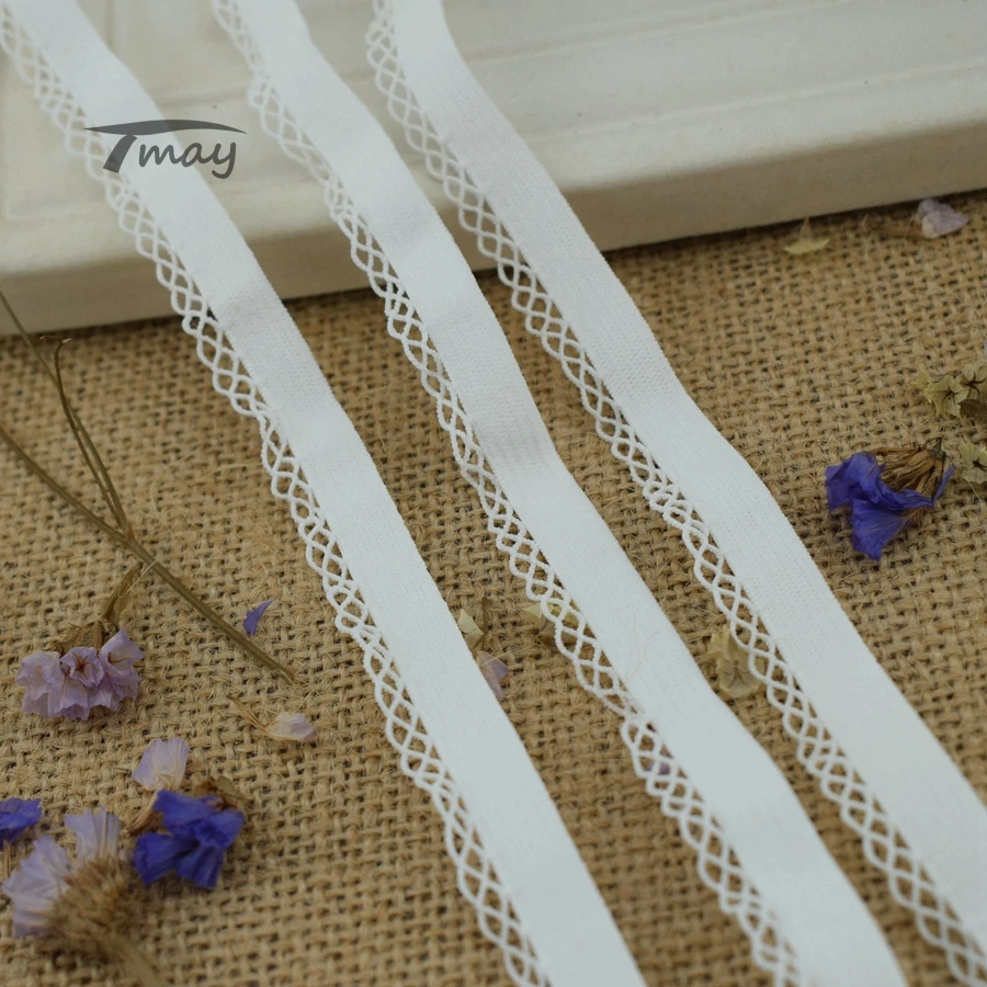 #1375 White Thick Edge Elastic Bands elastic rubber band for Pants Bras Lingerie 8yards/lot 12MM(4/8") Stretch Lace Trim Ribbon
#1375 White Thick Edge Elastic Bands elastic rubber band for Pants Bras Lingerie 8yards/lot 12MM(4/8") Stretch Lace Trim Ribbon