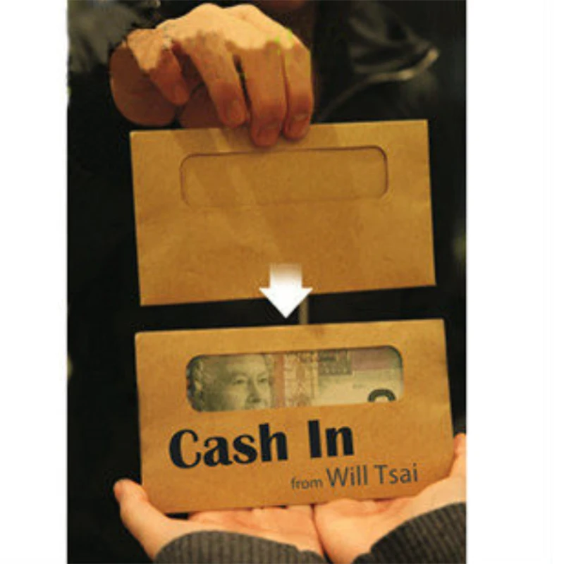 Cash In Street Magic Tricks Props Close up Free Shipping Easy Doing Making Money Envelop
Cash In Street Magic Tricks Props Close up Free Shipping Easy Doing Making Money Envelop