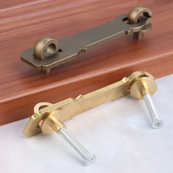 DRELD 1Pc 110*25mm Copper Box Hasp Lock Antique Brass Toggle Latch Buckles for Door Cabinet Jewelry Box Furniture Hardware
DRELD 1Pc 110*25mm Copper Box Hasp Lock Antique Brass Toggle Latch Buckles for Door Cabinet Jewelry Box Furniture Hardware