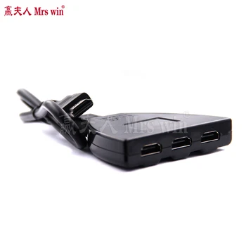 1pcs Hdmi hub 3 Ports 1080P 3D HDMI Switcher Switch Splitter Hub with Cable for PC TV HDTV DVD PS3 Xbox 360 box
1pcs Hdmi hub 3 Ports 1080P 3D HDMI Switcher Switch Splitter Hub with Cable for PC TV HDTV DVD PS3 Xbox 360 box