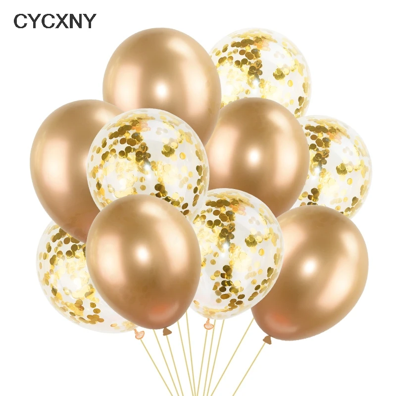 10pcs 12 inch Confetti Balloons Kids Adult Metallic Ballon Birthday Wedding Party Decoration Party Favors Air Latex Ballons
10pcs 12 inch Confetti Balloons Kids Adult Metallic Ballon Birthday Wedding Party Decoration Party Favors Air Latex Ballons