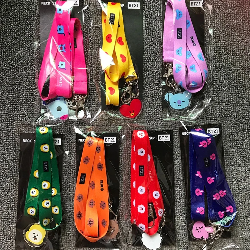 New Kpop Bangtan Boys NECK STRAP Cute Cartoon Q Styles Keychain Keyring Phone Chain Cute Heart Dog Rabbit Horse Print
New Kpop Bangtan Boys NECK STRAP Cute Cartoon Q Styles Keychain Keyring Phone Chain Cute Heart Dog Rabbit Horse Print