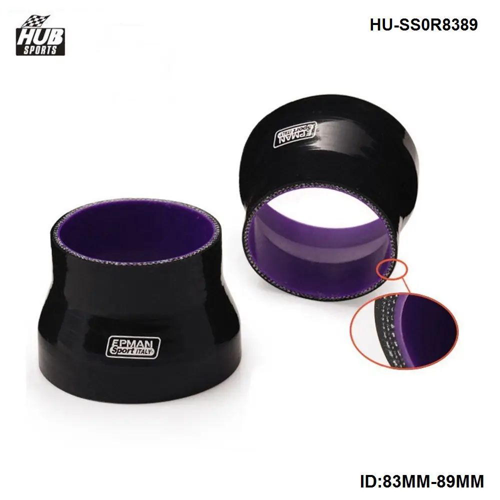 Black 83mm-89mm TURBO INTAKE SILICONE Straight Reducer Hose Pipe Coupler 4-ply Universal HU-SS0R8389
Black 83mm-89mm TURBO INTAKE SILICONE Straight Reducer Hose Pipe Coupler 4-ply Universal HU-SS0R8389