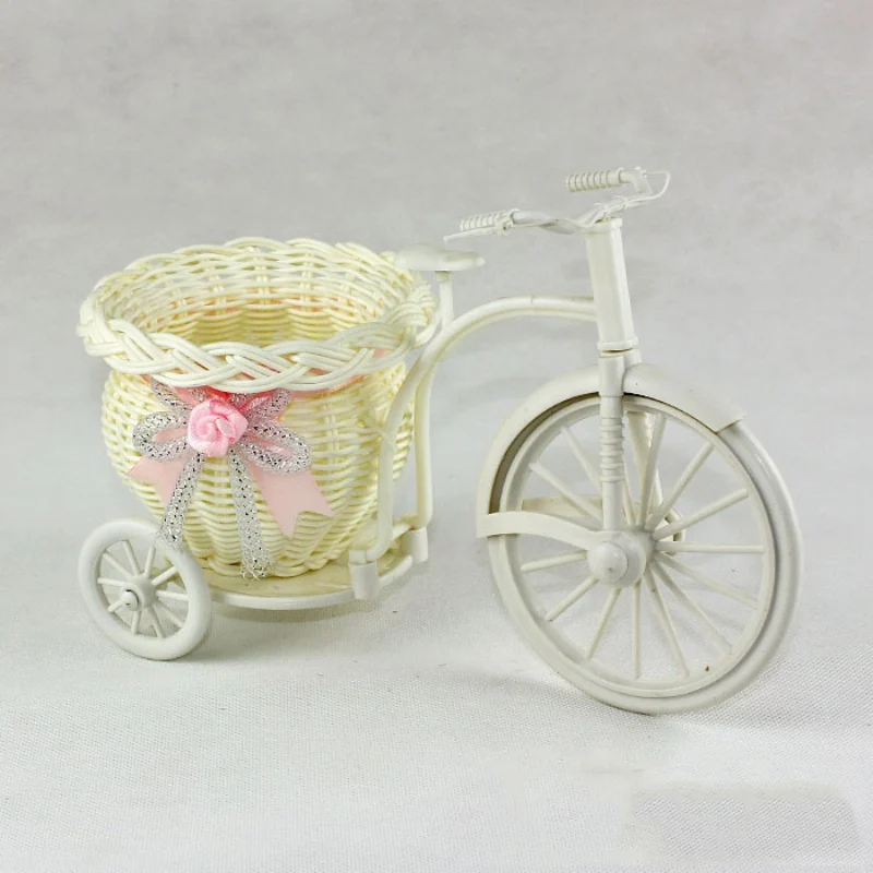 5 Size DIY Plastic White Tricycle Bike Design Flower Basket Container For Flower Plant
5 Size DIY Plastic White Tricycle Bike Design Flower Basket Container For Flower Plant
