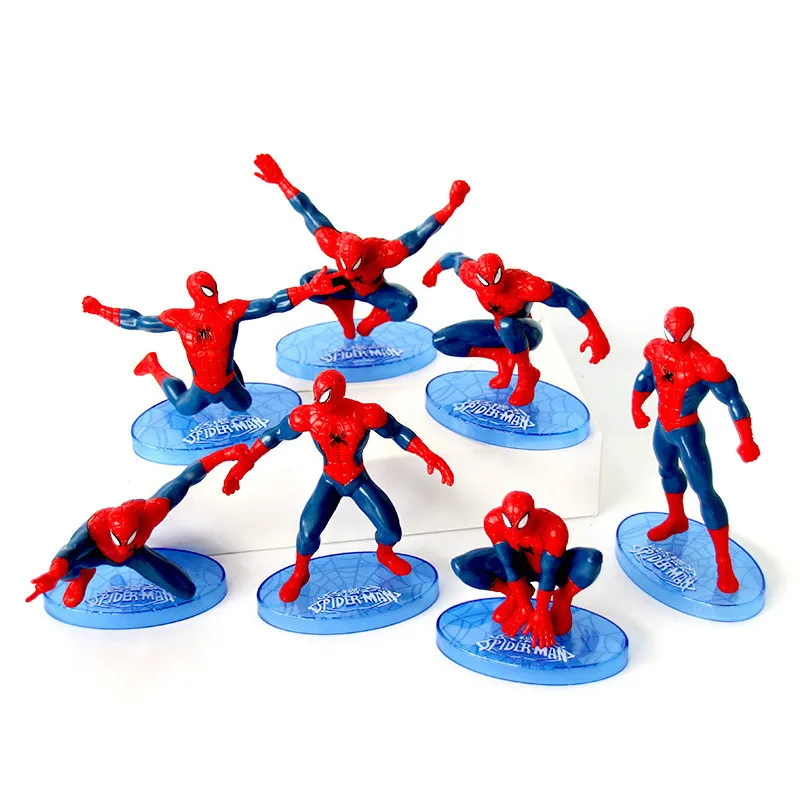 Disney Marvel The Amazing 7pcs/Lot Spider-Man Action Figure Model Anime Movie Figure Doll Collection Toy For Boys
Disney Marvel The Amazing 7pcs/Lot Spider-Man Action Figure Model Anime Movie Figure Doll Collection Toy For Boys