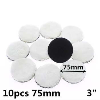 10pcs Polishing Pads 3inch Artificial wool Waxing For Rotary Tool Buffing Durable
10pcs Polishing Pads 3inch Artificial wool Waxing For Rotary Tool Buffing Durable