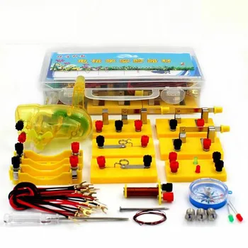 School Electricity learn test box Getting Started Electromagnetic physics equipment boxes science experiment teaching aids
School Electricity learn test box Getting Started Electromagnetic physics equipment boxes science experiment teaching aids