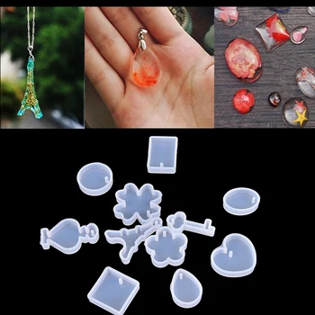 12 Designs Resin Jewelry Making Mould Cabochon Silicone Mold Necklace Pendant DIY Hand Craft Hot Sale
12 Designs Resin Jewelry Making Mould Cabochon Silicone Mold Necklace Pendant DIY Hand Craft Hot Sale