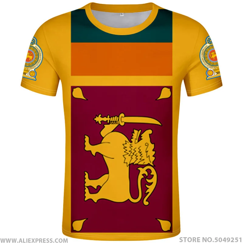 SRI LANKA t shirt diy free custom name number lka T-Shirt nation flag lk lankan country respirant print photo text logo clothing
SRI LANKA t shirt diy free custom name number lka T-Shirt nation flag lk lankan country respirant print photo text logo clothing