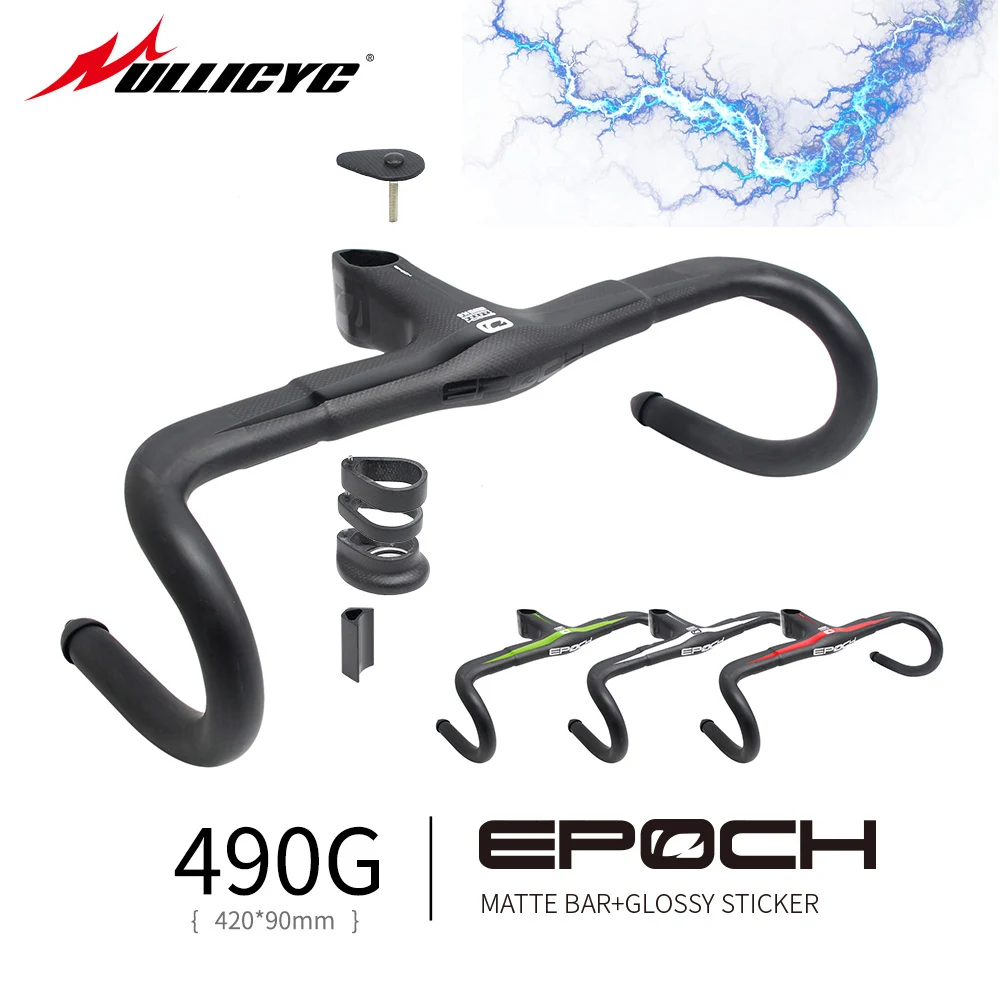 1K handlebar Superstrong (Handlebar with stem) High Quality 1K Full Carbon Road Bicycle Bent Bar 400/420/440*90/100/110/120mm
1K handlebar Superstrong (Handlebar with stem) High Quality 1K Full Carbon Road Bicycle Bent Bar 400/420/440*90/100/110/120mm